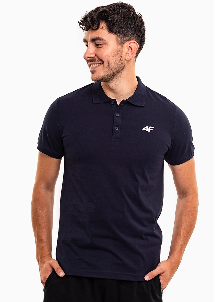 4F Tricou polo pentru bărbați M705 4FWSS25TPTSM705 31S