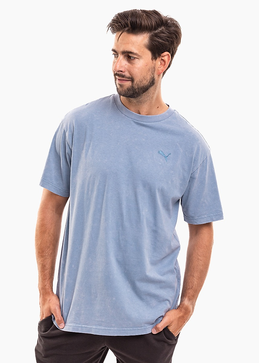 PUMA Tricou pentru bărbați Ess Elevated Relaxed Wash Tee 688048 34