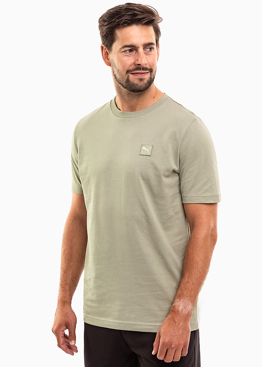 Puma Tricou bărbați Ess Elevated Tee verde 684726 82