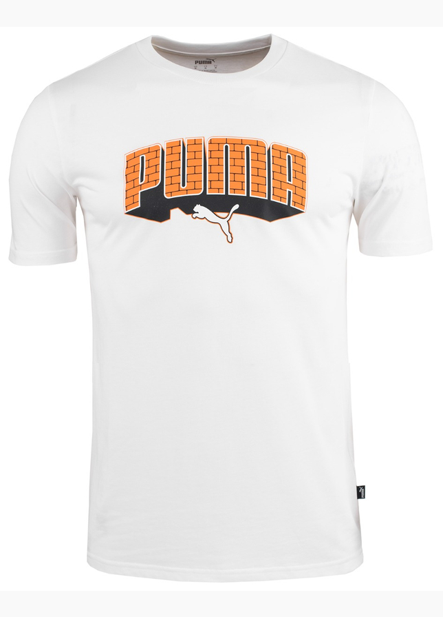 PUMA Tricou pentru bărbați Graphics Hip Hop Tee 677189 02 PUMA Tricou pentru bărbați Graphics Hip Hop Tee 677189 02