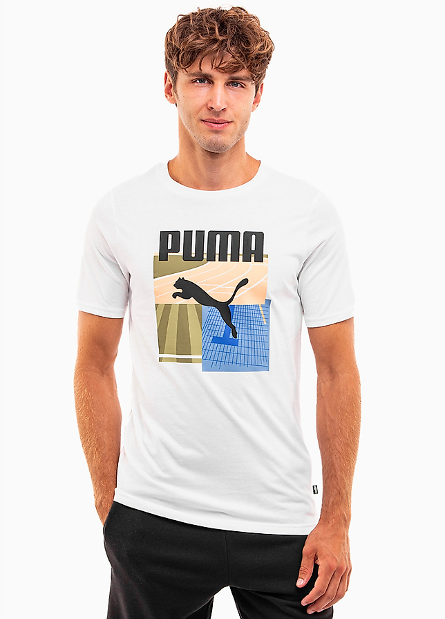 PUMA Tricou pentru bărbați GRAPHICS Summer Sports Tee II 627909 02 PUMA Tricou pentru bărbați GRAPHICS Summer Sports Tee II 627909 02