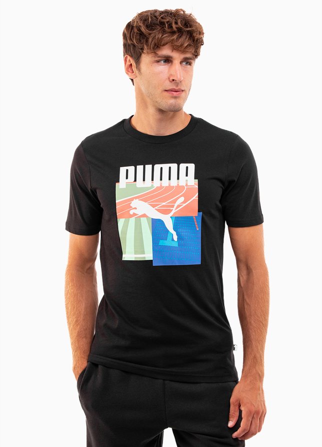 PUMA Tricou pentru bărbați GRAPHICS Summer Sports Tee II 627909 01 PUMA Tricou pentru bărbați GRAPHICS Summer Sports Tee II 627909 01