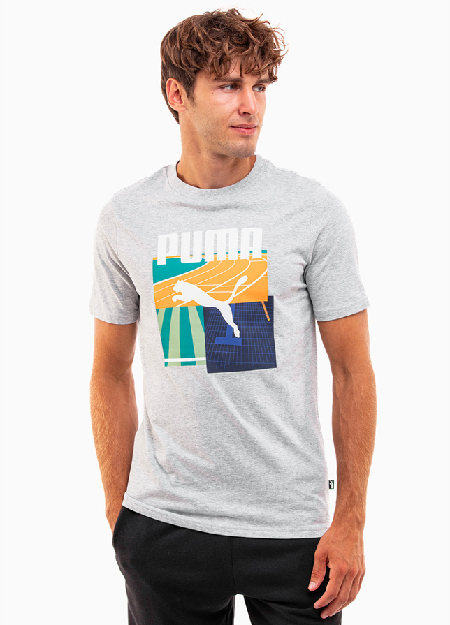 PUMA Tricou pentru bărbați GRAPHICS Summer Sports Tee II 627909 04 PUMA Tricou pentru bărbați GRAPHICS Summer Sports Tee II 627909 04