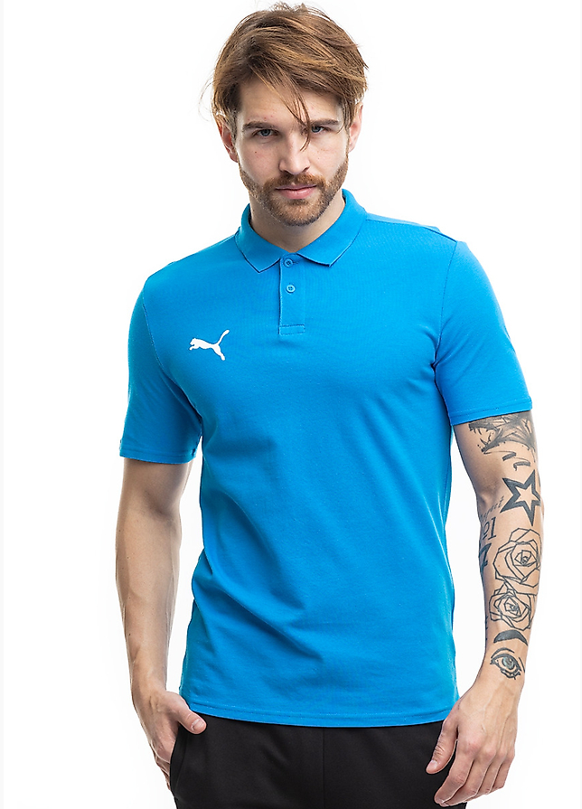 PUMA Tricou polo bărbați Team Goal Casuals Polo 658605 02 PUMA Tricou polo bărbați Team Goal Casuals Polo 658605 02