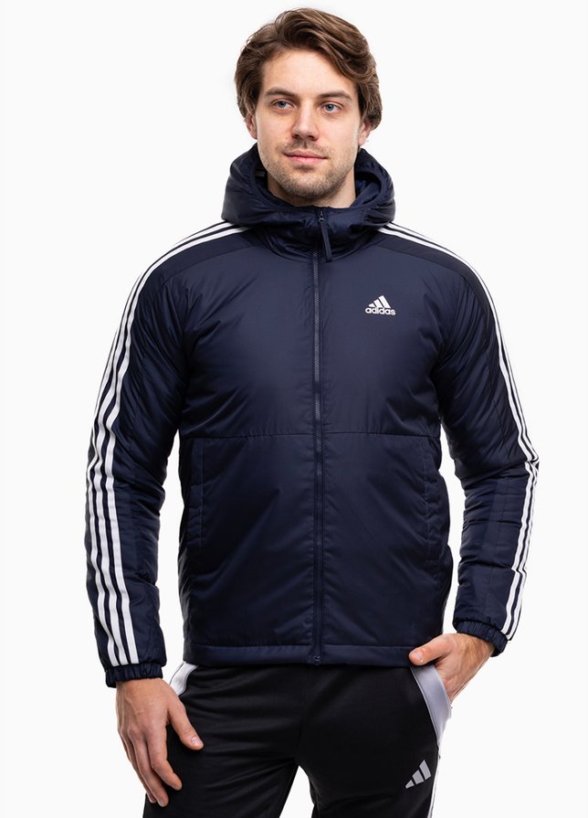 adidas Jachetă pentru bărbați Essentials 3-Stripes Insulated Hooded IS1278 adidas Jachetă pentru bărbați Essentials 3-Stripes Insulated Hooded IS1278
