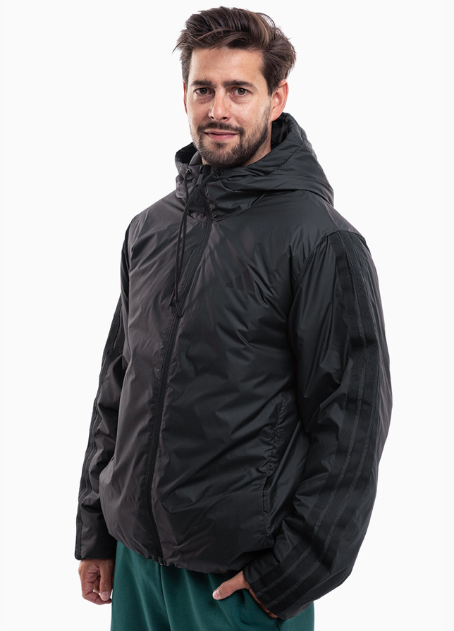 adidas Jachetă pentru bărbați Essentials Climawarm 3 Stripes Insulated Hooded KB8149 adidas Jachetă pentru bărbați Essentials Climawarm 3 Stripes Insulated Hooded KB8149