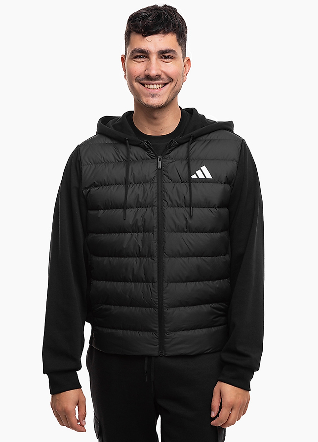 adidas Geacă pentru bărbați Essentials Climawarm Hybrid Down Hooded KA5251 adidas Geacă pentru bărbați Essentials Climawarm Hybrid Down Hooded KA5251