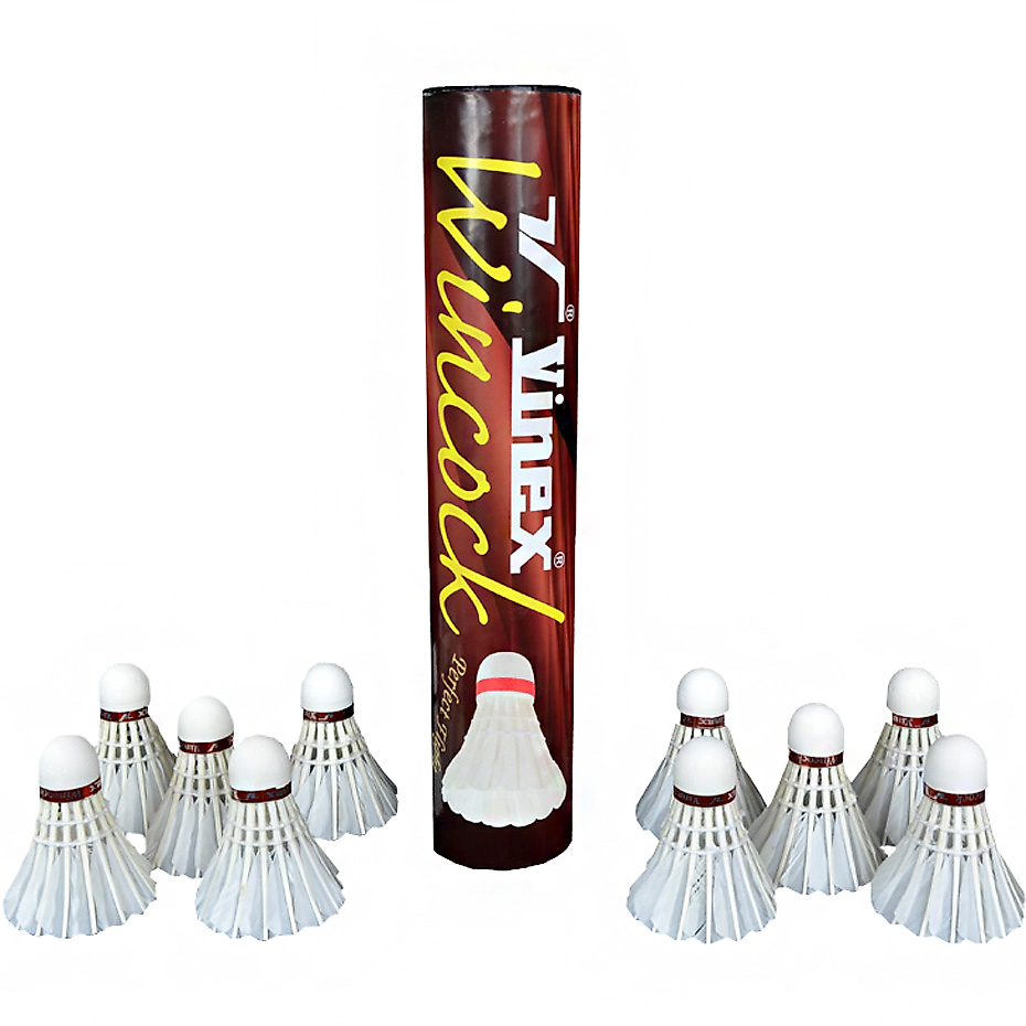 NO10 Fluturaş Badminton Vinex Wincock 10pcs VSCO-W10
