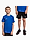 Imaginea variantei de produs Komplet sportowy dziecięcy Nike Dri Fit Park 26 HM7134 463/HM7164 410