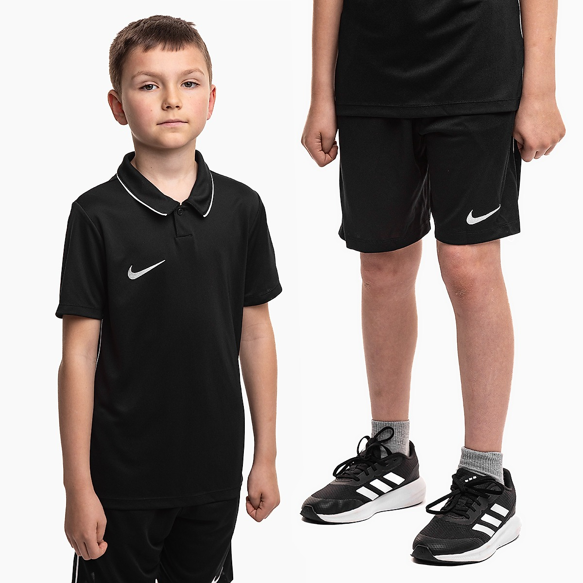 Nike Set sportiv copii Dri Fit Park 26 Polo HM7145 010/HM7164 010