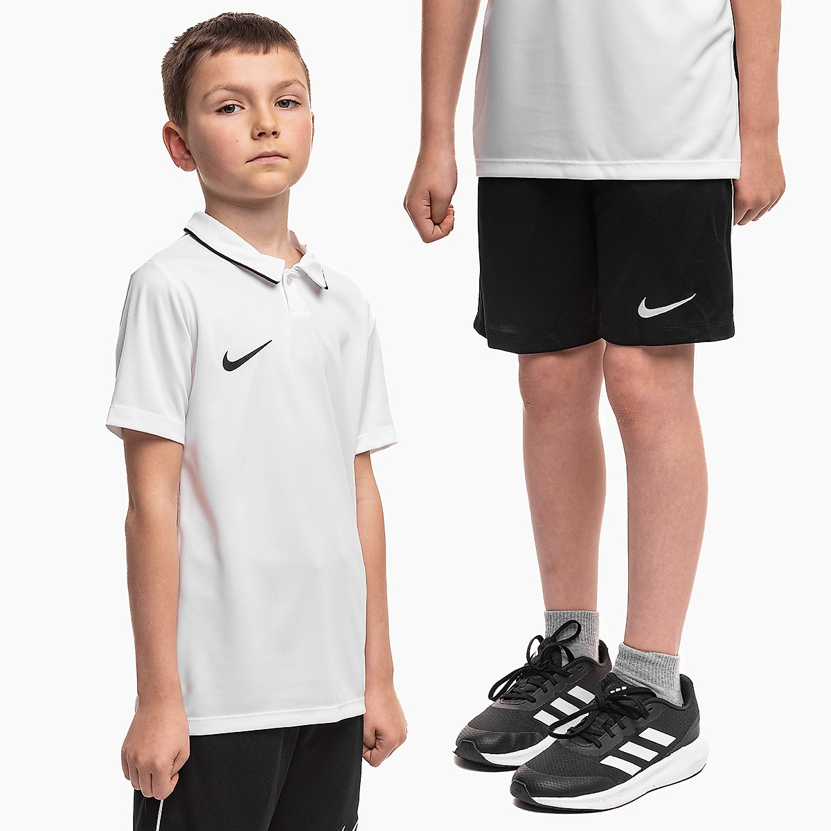 Nike Set sportiv copii Dri Fit Park 26 Polo HM7145 100/HM7164 010