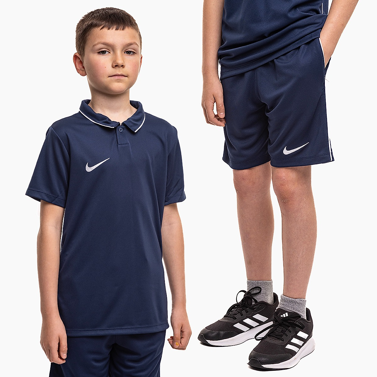 Nike Set sportiv copii Dri Fit Park 26 Polo HM7145 410/HM7164 410