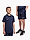 Imaginea variantei de produs Komplet sportowy dziecięcy Nike Dri Fit Park 26 Polo HM7145 410/HM7164 410