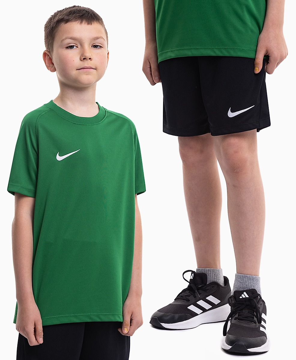 Nike Set sport copii tricou pantaloni scurți Dri Fit Park VIII HV8182 302/BV6865 010