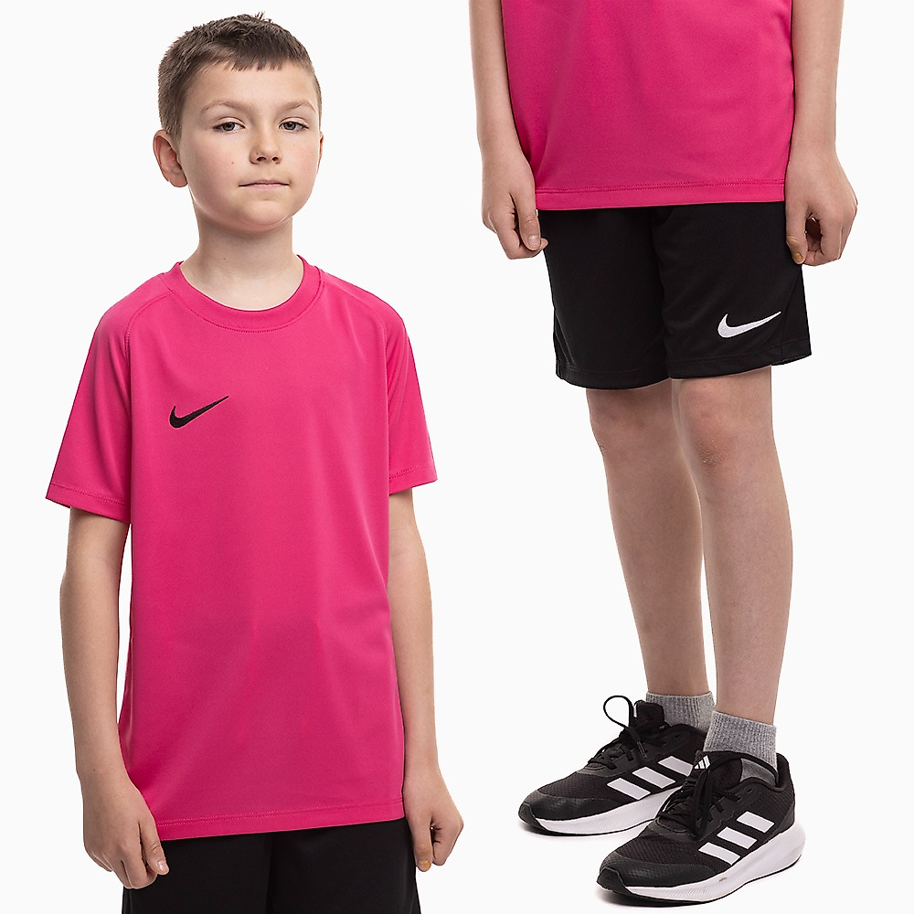 Nike Set sport copii tricou pantaloni scurți Dri Fit Park VIII HV8182 616/BV6865 010
