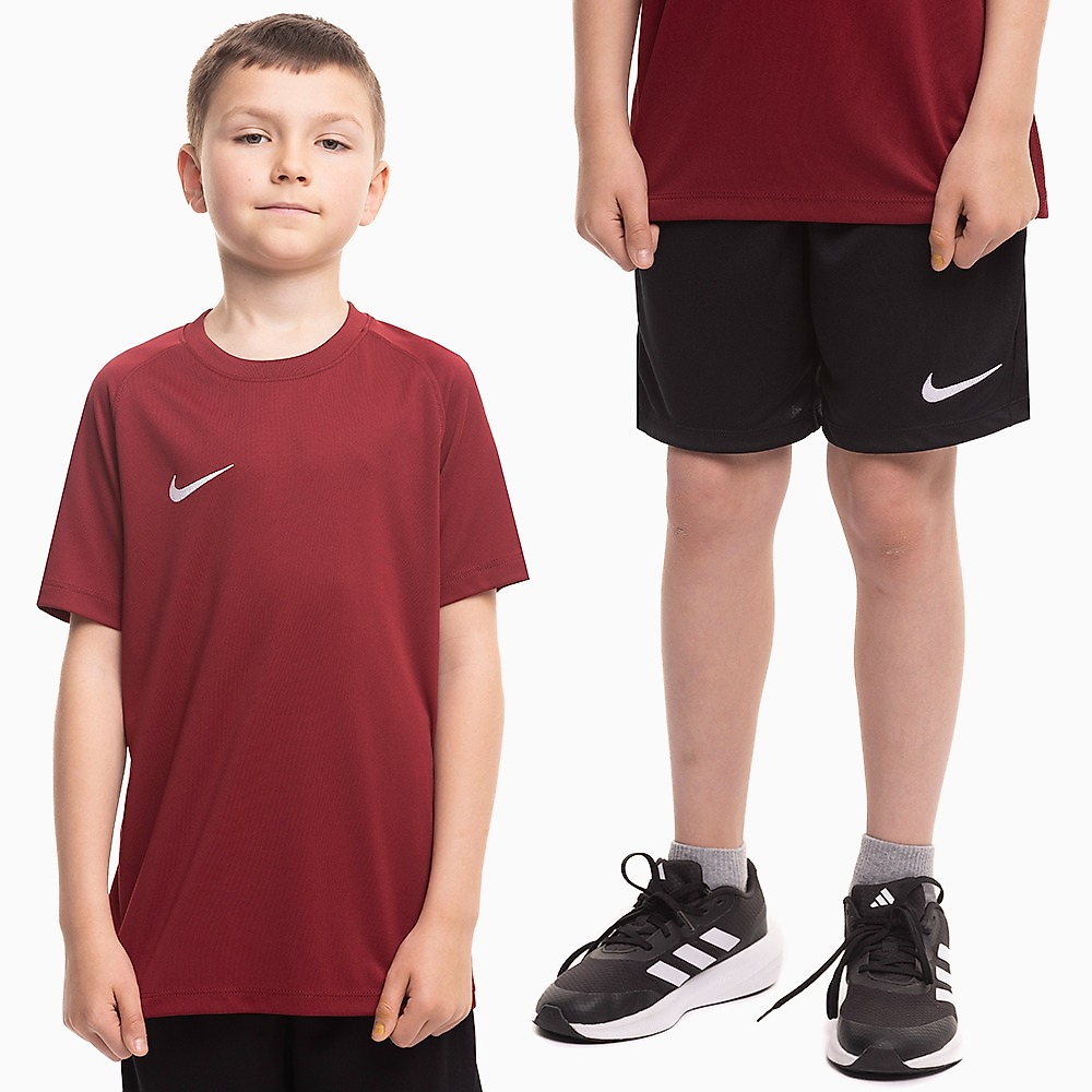 Nike Set sport copii tricou pantaloni scurți Dri Fit Park VIII HV8182 677/BV6865 010