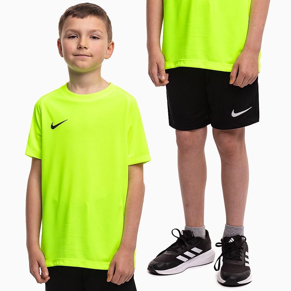 Nike Set sport copii tricou pantaloni scurți Dri Fit Park VIII HV8182 702/BV6865 010