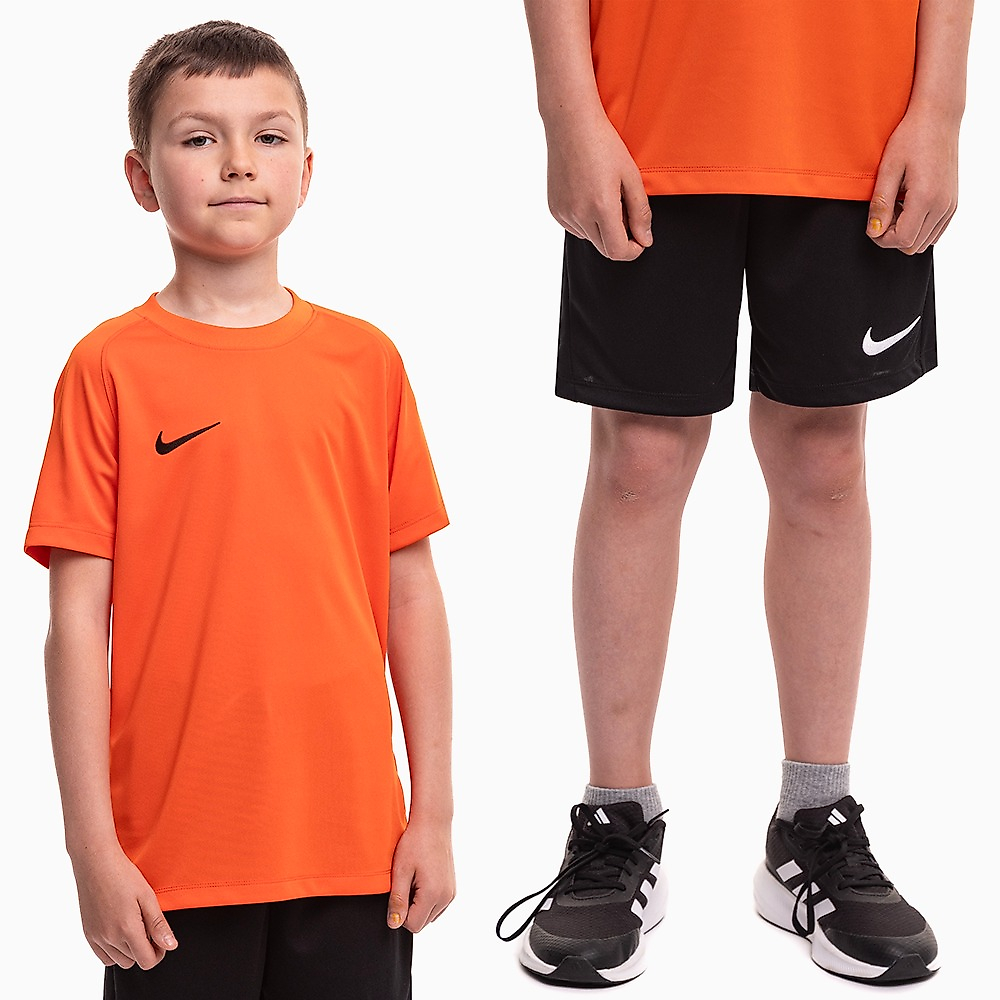 Nike Set sport copii tricou pantaloni scurți Dri Fit Park VIII HV8182 819/BV6865 010