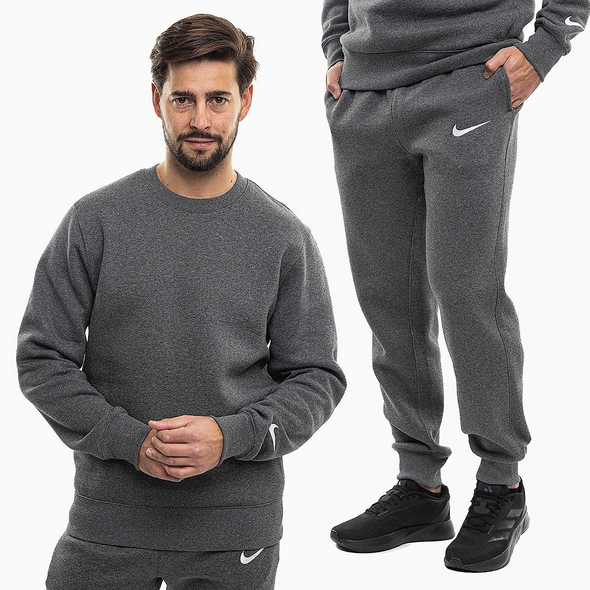 Nike Trening bărbați Park 26 Fleece Crew IO9039 071/IB1248 071