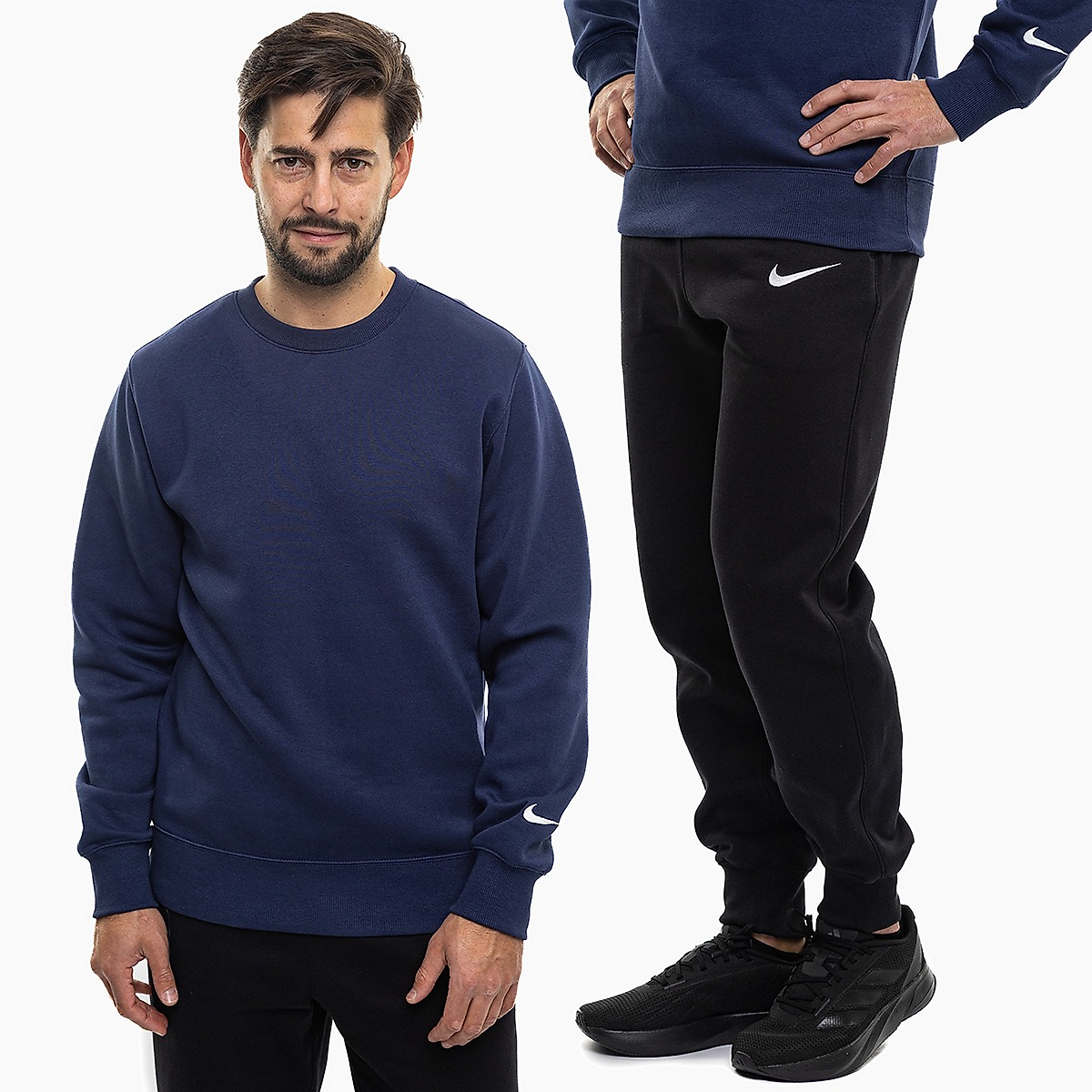 Nike Trening bărbați Park 26 Fleece Crew IO9039 410/IB1248 010