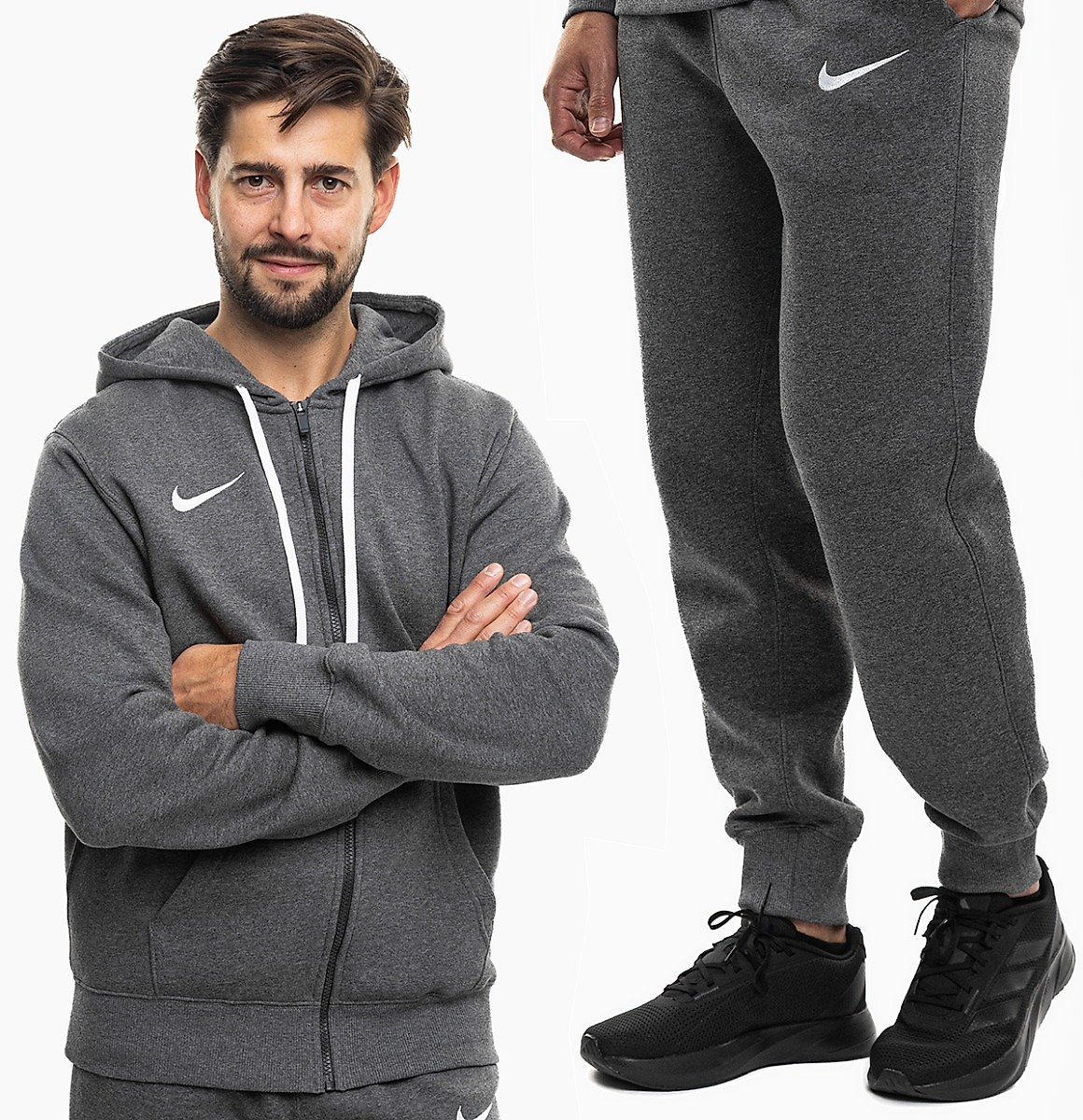 Nike Trening pentru bărbați Park 26 Fleece Full-Zip Hoodie IB1228 071/IB1248 071
