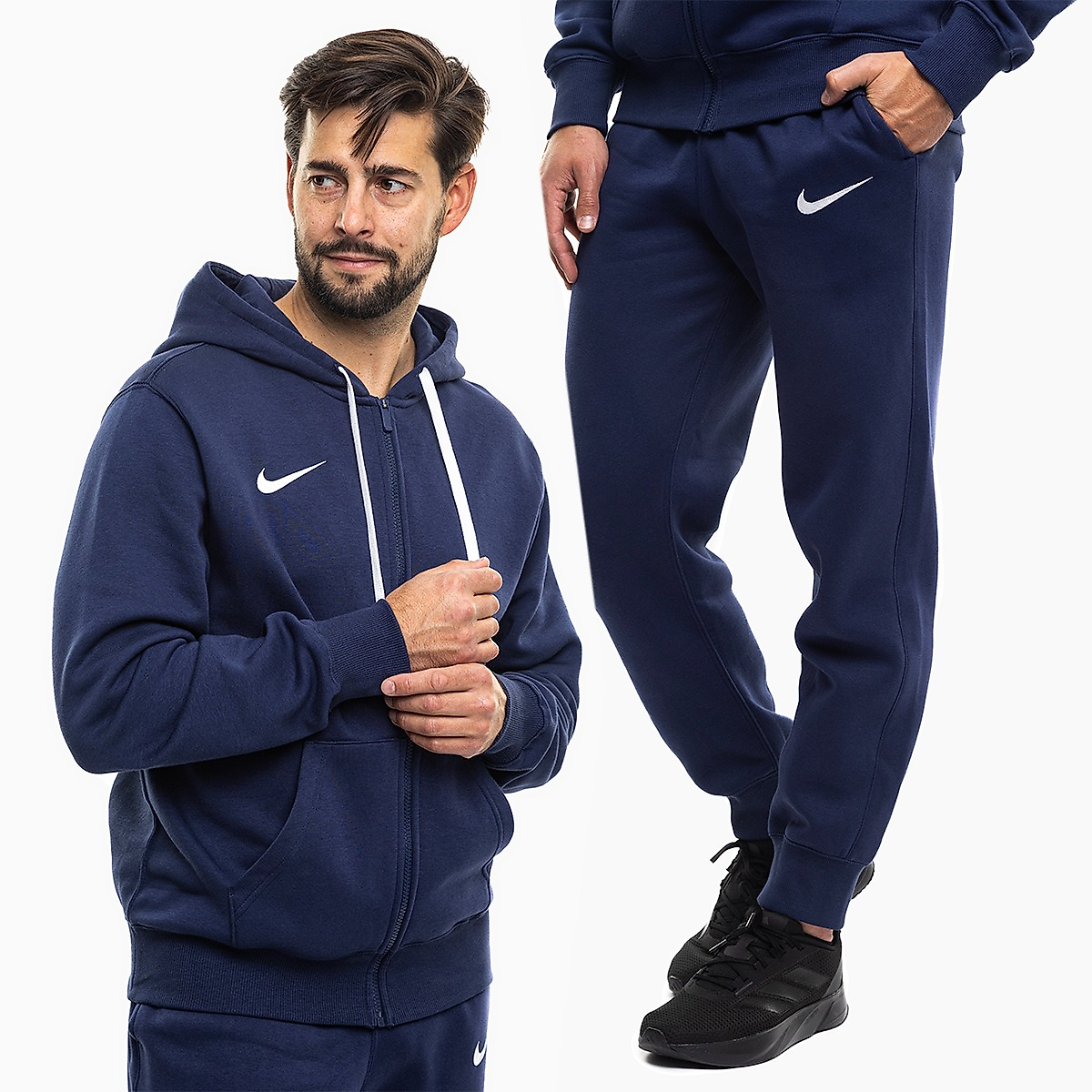 Nike Trening pentru bărbați Park 26 Fleece Full-Zip Hoodie IB1228 410/IB1248 410