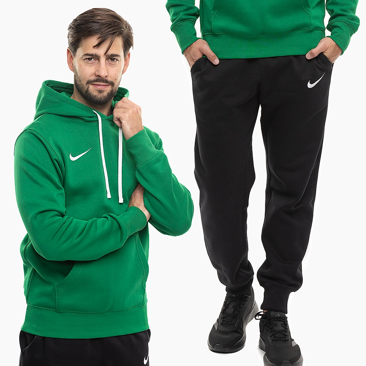 Nike Trening pentru bărbați Park 26 Fleece Pull Over Hoodie IB1222 302/IB1248 010