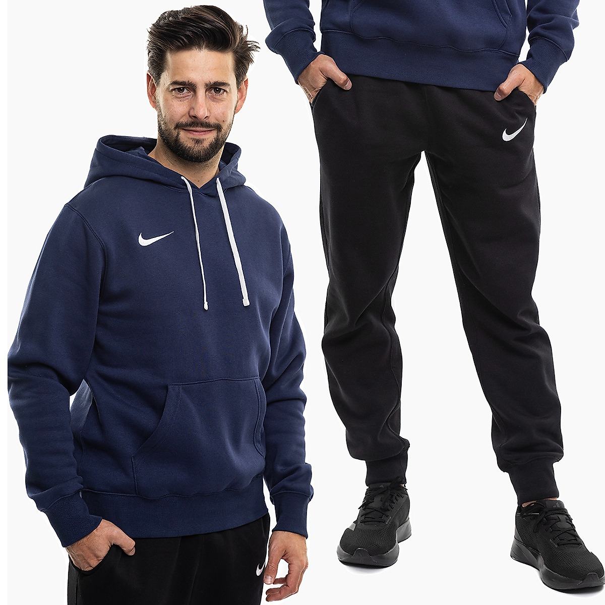 Nike Trening pentru bărbați Park 26 Fleece Pull Over Hoodie IB1222 410/IB1248 010