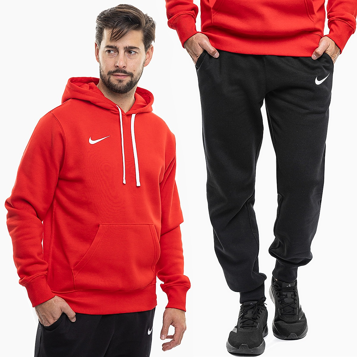 Nike Trening pentru bărbați Park 26 Fleece Pull Over Hoodie IB1222 657/IB1248 010
