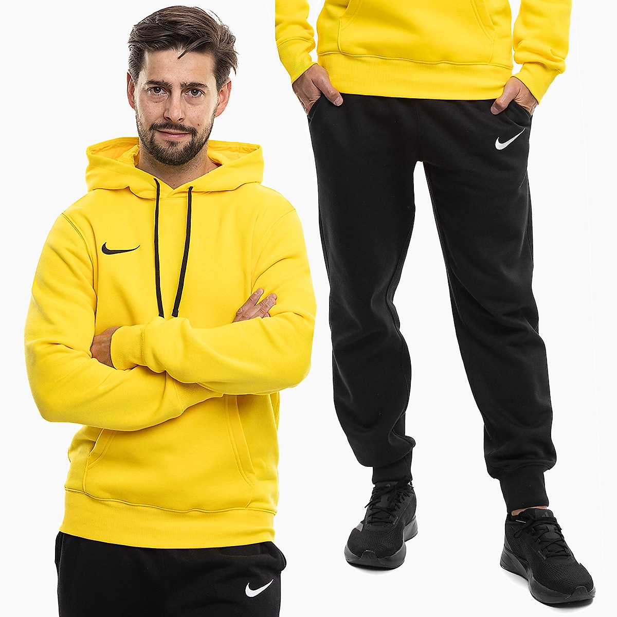 Nike Trening pentru bărbați Park 26 Fleece Pull Over Hoodie IB1222 719/IB1248 010