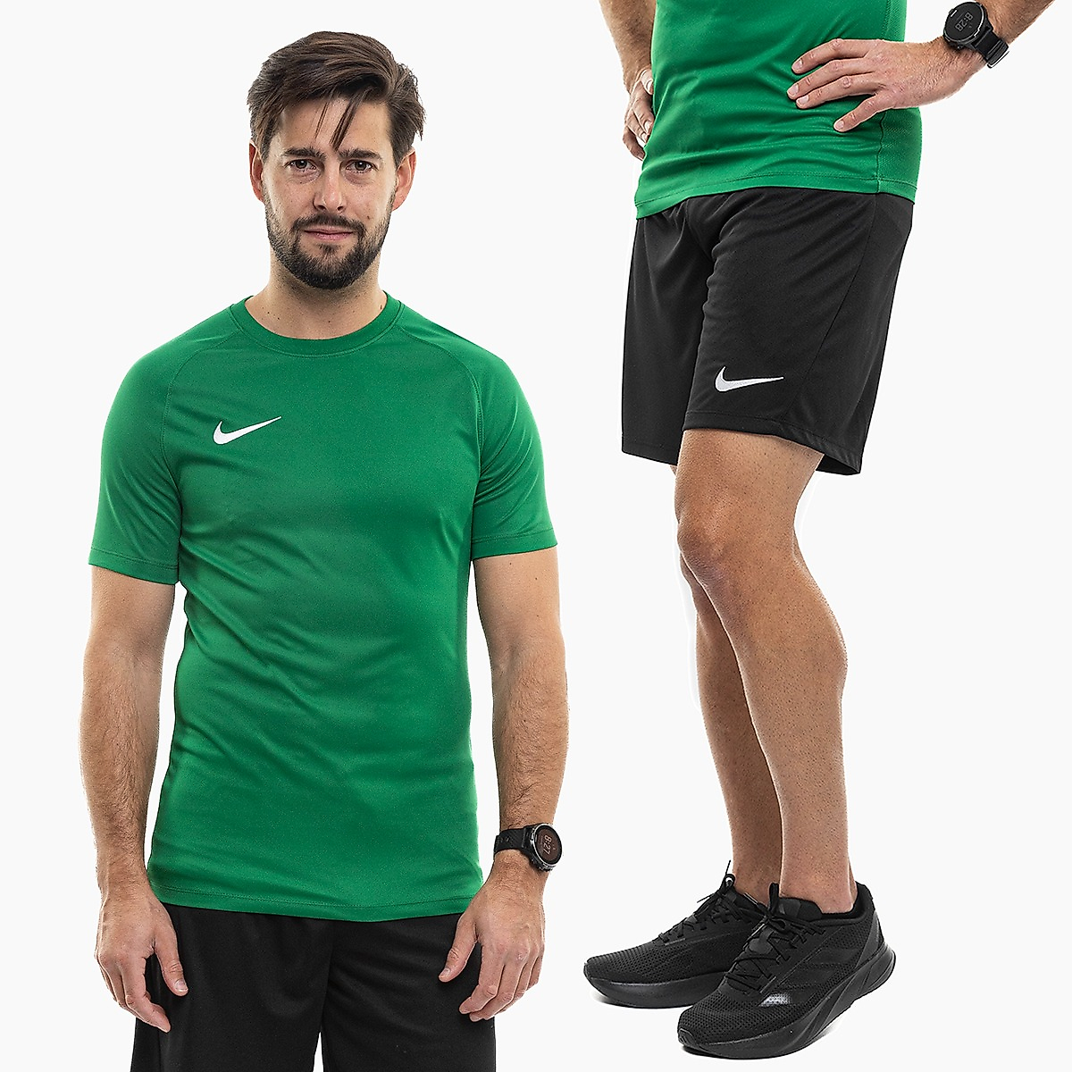 Nike Set sportiv bărbați tricou șort Park VIII Jersey HV8173 302/BV6855 010