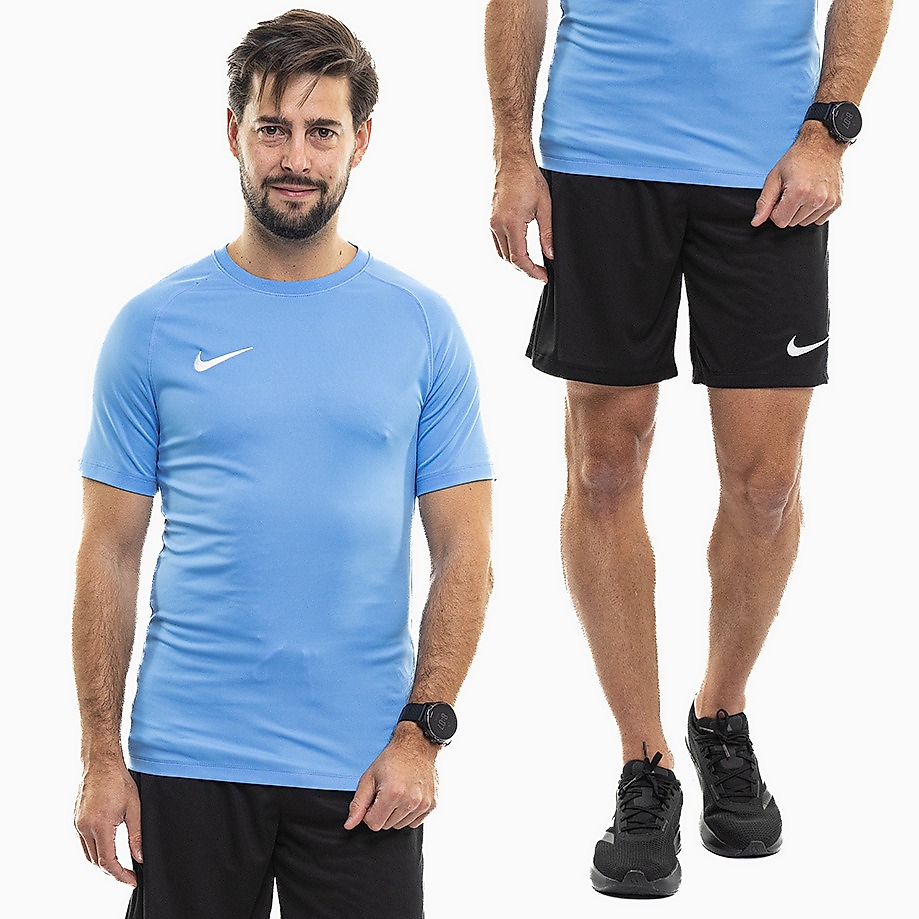 Nike Set sportiv bărbați tricou șort Park VIII Jersey HV8173 412/BV6855 010