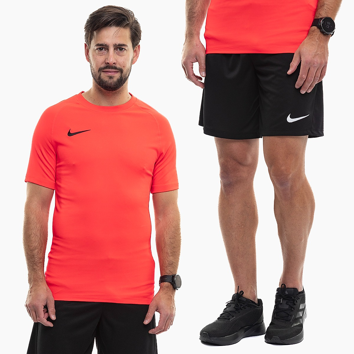 Nike Set sportiv bărbați tricou șort Park VIII Jersey HV8173 635/BV6855 010