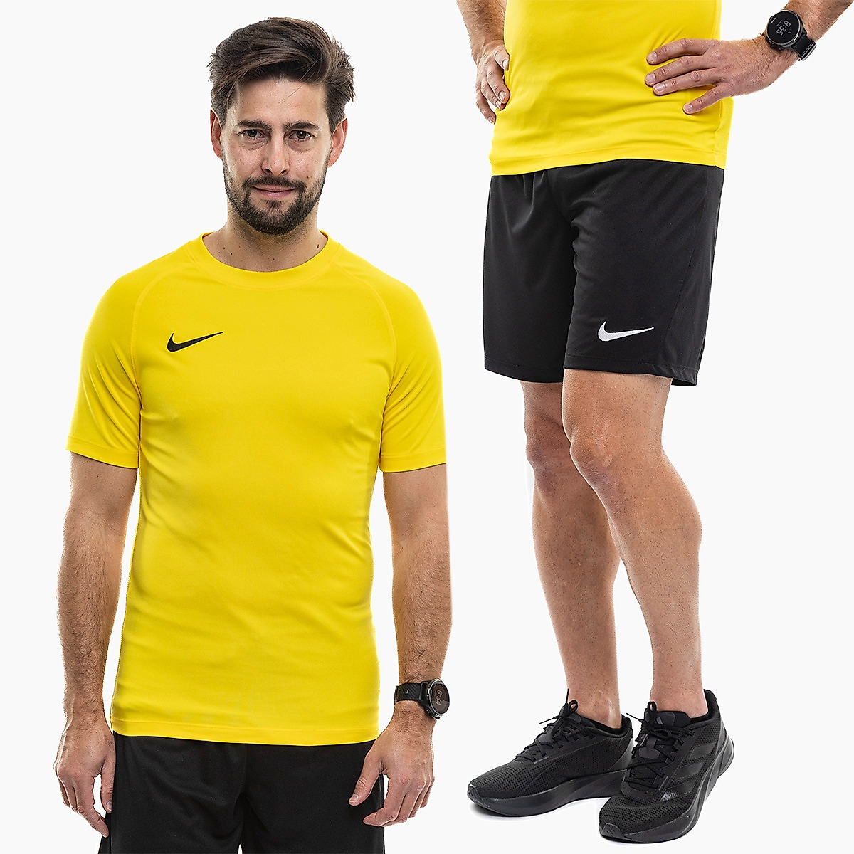 Nike Set sportiv bărbați tricou șort Park VIII Jersey HV8173 719/BV6855 010
