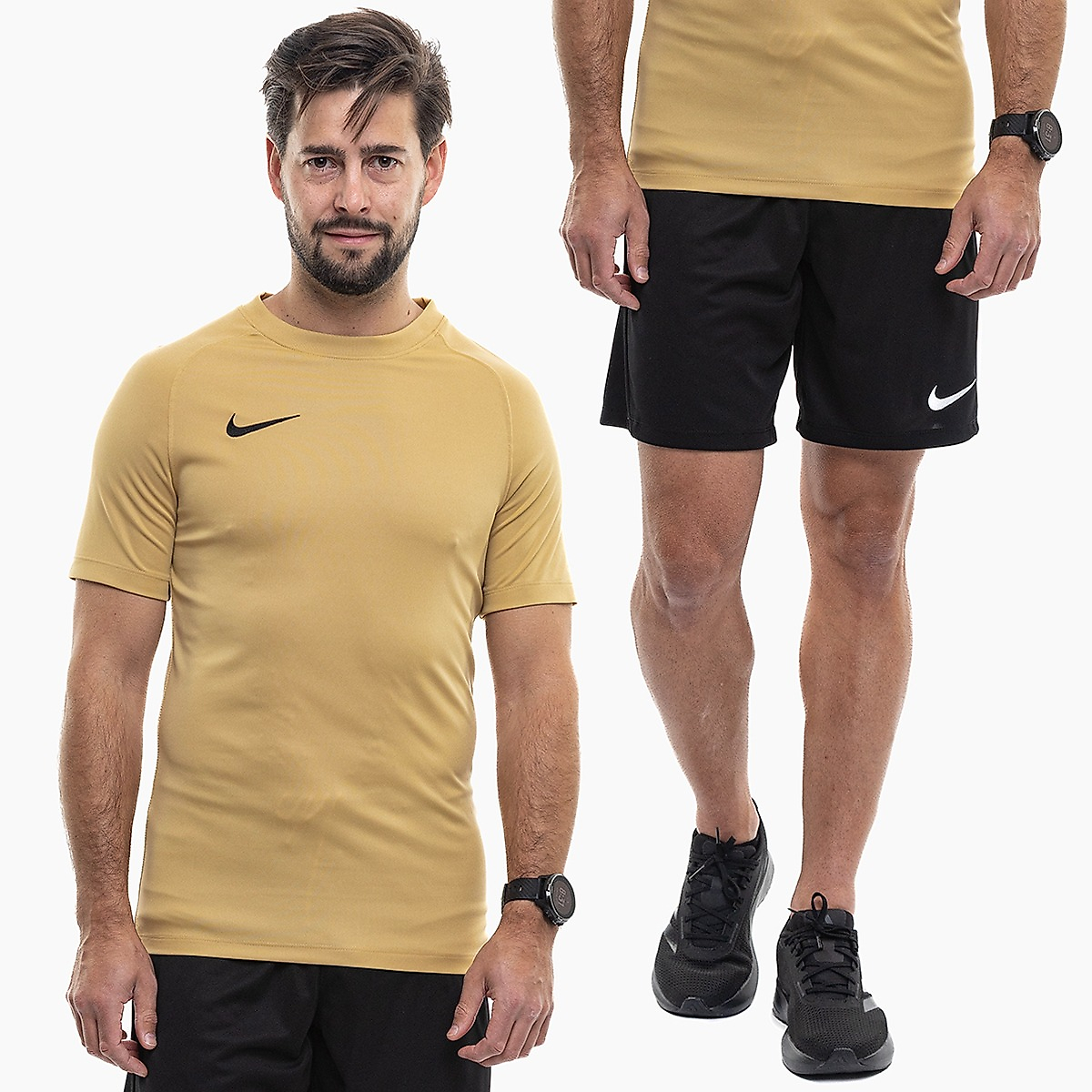 Nike Set sportiv bărbați tricou șort Park VIII Jersey HV8173 729/BV6855 010