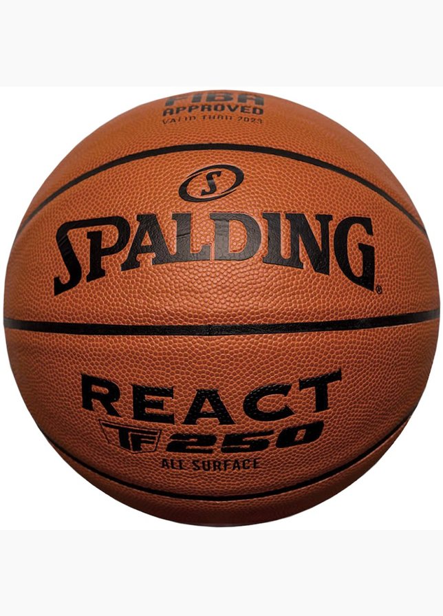 Spalding Minge de baschet React TF-250 Logo Fiba 76967Z Spalding Minge de baschet React TF-250 Logo Fiba 76967Z