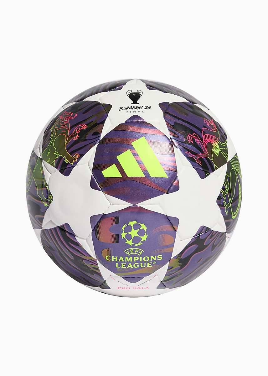 Minge de fotbal adidas UCL 25/26 Final Pro Sala JX9102