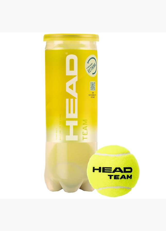 Head Mingi de tenis Team 3pcs 575703 Head Mingi de tenis Team 3pcs 575703