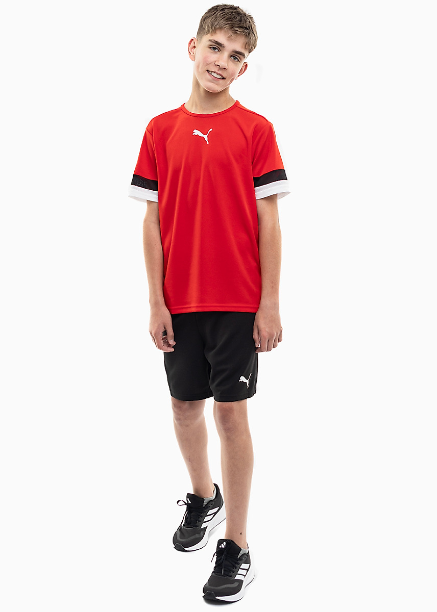 PUMA Set de sport pentru copii Tricou Pantaloni scurți teamRISE Jersey Jr 704938 01/704943 04