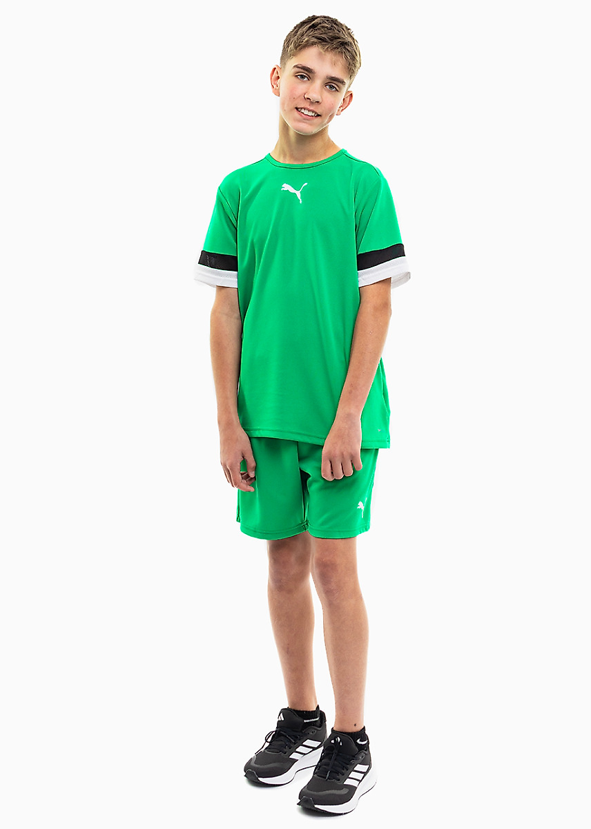 PUMA Set de sport pentru copii Tricou Pantaloni scurți teamRISE Jersey Jr 704938 05/704943 05