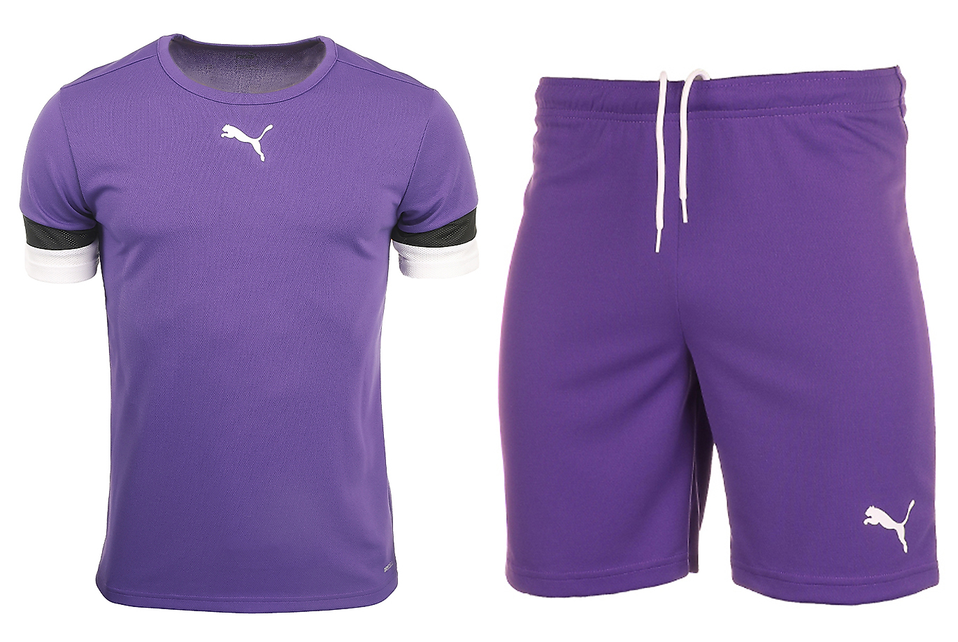 PUMA Set de sport pentru copii Tricou Pantaloni scurți teamRISE Jersey Jr 704938 10/704943 10