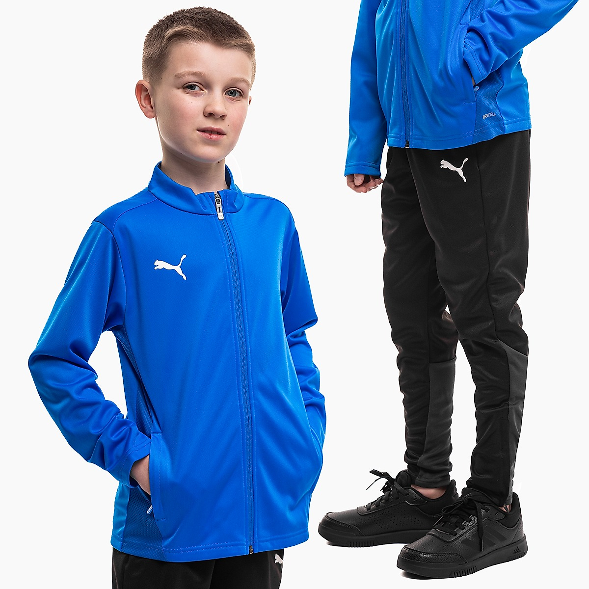 Puma Set de antrenament copii Team Goal Training 658634 02/658641 03