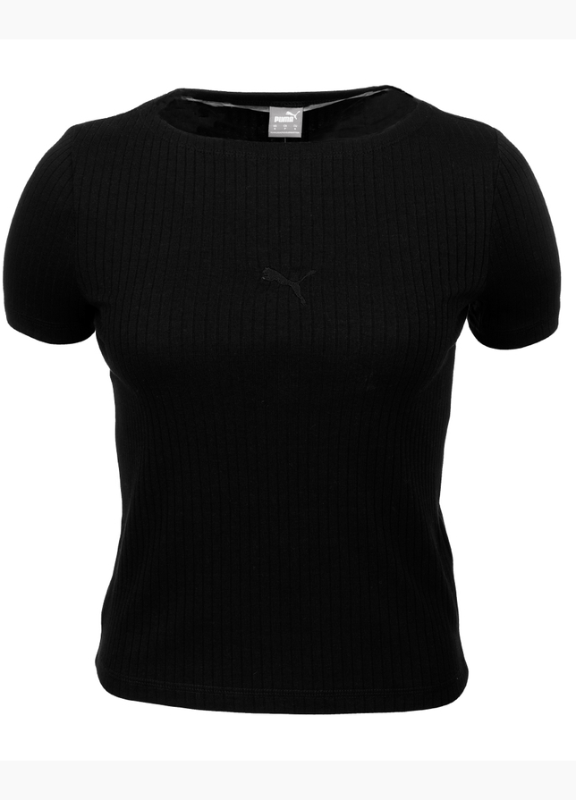 PUMA tricou pentru femei Ribbed Slim Tee 531917 01 PUMA tricou pentru femei Ribbed Slim Tee 531917 01