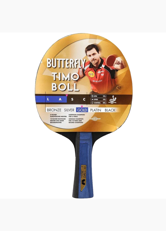 Butterfly Racheta de tenis de masa Timo Boll Gold 85021 Butterfly Racheta de tenis de masa Timo Boll Gold 85021