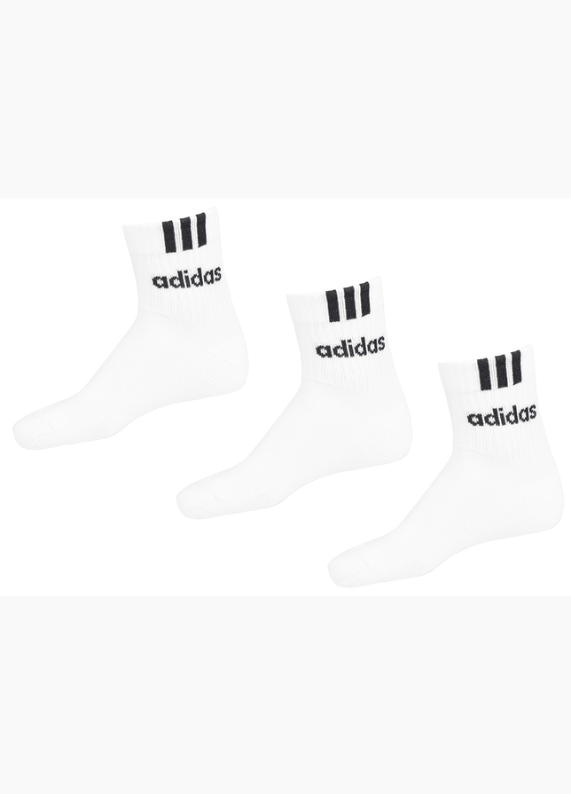 adidas Șosete 3-Stripes Linear Half-Crew Cushioned 3P HT3437 adidas Șosete 3-Stripes Linear Half-Crew Cushioned 3P HT3437