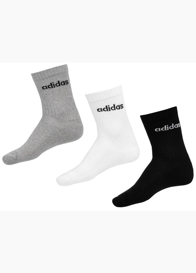 adidas Șosete Linear Crew Cushioned Socks 3P IC1302 adidas Șosete Linear Crew Cushioned Socks 3P IC1302