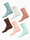 Imaginea variantei de produs Nike Skarpety Everyday Plus Cush 6P SX6897 971