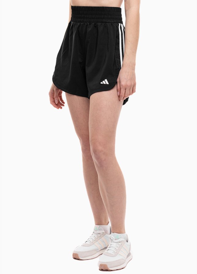 adidas Pantaloni scurți pentru femei Pacer Training 3-Stripes Woven High-Rise IT7760 adidas Pantaloni scurți pentru femei Pacer Training 3-Stripes Woven High-Rise IT7760