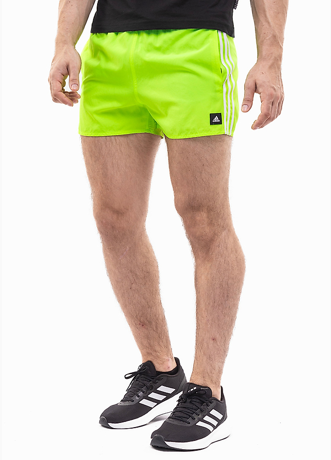 adidas Pantaloni scurți bărbați 3 Stripes CLX Swim Shorts IS2054 adidas Pantaloni scurți bărbați 3 Stripes CLX Swim Shorts IS2054