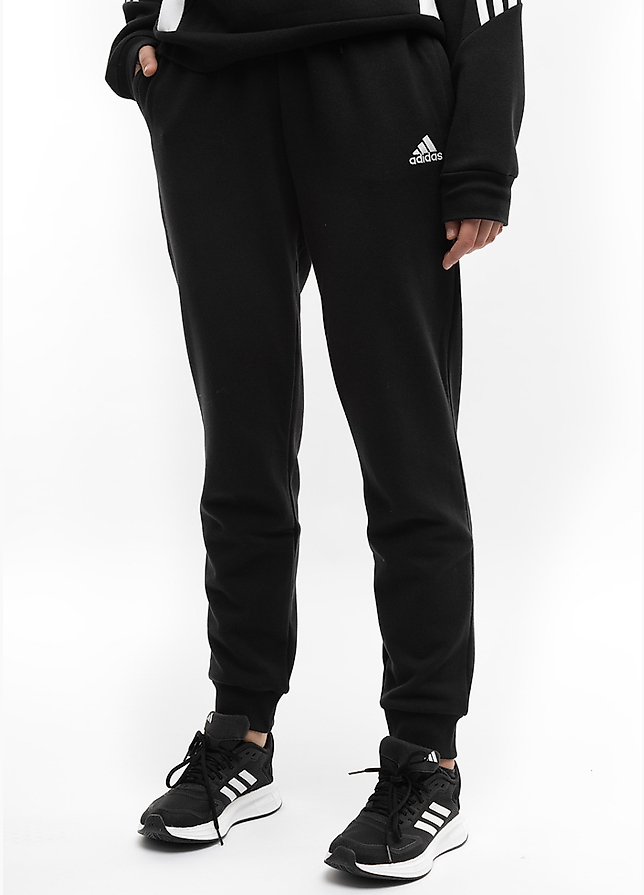 adidas Pantaloni pentru femei Essentials Linear French Terry Cuffed IC6868 adidas Pantaloni pentru femei Essentials Linear French Terry Cuffed IC6868